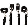 Set Restricții Pentru Pat H Belt și Cătușe Negru Thumb 2