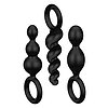 Set Satisfyer De Accesorii Pentru Satisfacție Anală Negru Thumb 1