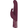 She.E.O Rabbit Rotativ Reîncărcabil — 10 Vibrații, 3 Rotații Vișiniu Thumb 3