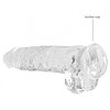 Shots 23 cm Realistic Dildo Transparent Thumb 5