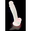 SILEXD Pink 7 — Dildo silicon Strălucitor 17.6 cm Thumb 2