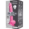 SILEXD Pink 7 — Dildo silicon Strălucitor 17.6 cm Roz Thumb 3