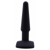 Anal Plug Silicon 4 inch Negru Thumb 1
