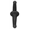 Silicone Strapless Strapon Negru Thumb 1