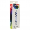 Spectrum Nubby Textured Glass Dildo Transparent Thumb 1