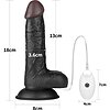 Strap-On Ajustabil Cu 10 Functii De Vibratie Maro Thumb 2