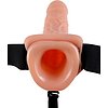 Strap-on Fetish Fantasy 24cm cu Vibratii Natural Thumb 2