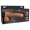 Strap-On Fetish Fantasy Remote 7inch Natural Thumb 3