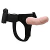 Strap-On Hollow Vibration Natural Thumb 1