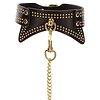 Studded Collar and Leash Negru _ Thumb 9