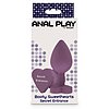 ToyJoy Secret Heart Plug Anal Din silicon 8 cm Bază Inimă Mov Thumb 4