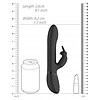 Vibrator Amoris Rabbit Negru Thumb 4