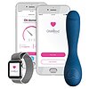 Vibrator App Control Blue Motion Nex2 OhMiBod Albastru