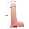 Vibrator Baile Barbara 21 cm Natural Thumb 4