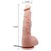 Vibrator Baile Skin Bonny 9.4 Inch Natural Thumb 7