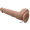 Vibrator Baile Skin Bonny 9.4 Inch Natural Thumb 3