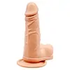 Vibrator Barbara Genie Multi-Speed 6.1 Inch Natural Thumb 2