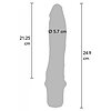 Vibrator Clasic Large Negru Thumb 3