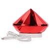 Vibrator Clitoridian Ruby Red Diamond Roșu Thumb 5