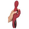 Vibrator Cu încălzire You2Toys Rabbit Roșu Thumb 2
