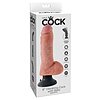 Vibrator cu Ventuza King Penis 20.3cm Natural Thumb 2