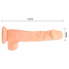 Vibrator Cu Ventuză Băile 21cm Natural Thumb 3