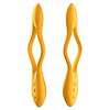 Vibrator Cuplu Elastic Joy Portocaliu Thumb 4