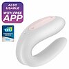 Vibrator Cuplu Satisfyer Double Joy Alb Thumb 4