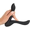 Vibrator Double Julie 2-Armed Negru Thumb 4