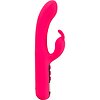 Vibrator Dublu Sunset Rabbit 10 Moduri Reîncărcabil Roz Thumb 2