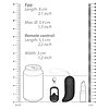 Vibrator Egg Wireless Vibrating Punctul G Negru Thumb 4