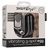 Vibrator Egg Wireless Vibrating Punctul G Negru Thumb 2