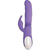 Vibrator Evolved Thick Bunny Cu Împingere Mov Thumb 1
