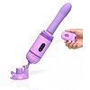 Vibrator Fantasy Love Cu Împingere Mov Thumb 6
