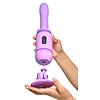 Vibrator Fantasy Love Cu Împingere Mov Thumb 7