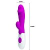 Vibrator Iepuraș Frumos Acțiune Rapidă Mov Thumb 4