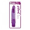 Vibrator Jelly Spangly Glitter 23cm Mov Thumb 1