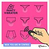 Vibrator Pentru Chiloței cu Telecomandă Feelztoys Roz Thumb 4