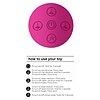 Vibrator Rabbit Amoris Stimulating Beads Roz Thumb 1