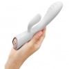 Vibrator Rabbit Dorcel Flexi Heating Alb Thumb 2