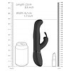 Vibrator Rabbit Izara Rotating Beads Negru Thumb 4