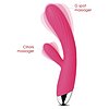 Vibrator Rabbit Încălzire Svakom Angel Roz Thumb 8