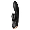 Vibrator Rabbit Satisfyer Double Negru Thumb 1