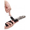 Vibrator Rabbit Vibrating Dolphin Negru Thumb 2
