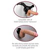 Vibrator Real Feel Deluxe 12inch Natural Thumb 3
