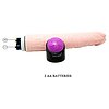 Vibrator Realistic Lifelike Penis Natural Thumb 2