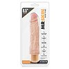 Vibrator Realistic Mr. Skin Penis Vibe 10inch Natural Thumb 6