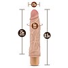 Vibrator Realistic Mr. Skin Penis Vibe 10inch Natural Thumb 5