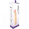 Vibrator Realistic Rapture Chaos Jelly 21.7cm Natural Thumb 1