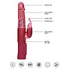 Vibrator Rotating Rabbit Roșu Thumb 5